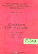 Ex-cell-o-Ex-cell-o Style 74, Center Lapping Machine, Operations Maintenance Manual 1941-74-Style-02